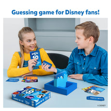 Disney-themed guessing game for kids ages 6+ in Guess in 10 Disney Trivia Card Game