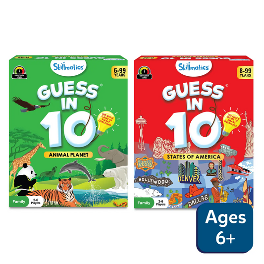 Guess in 10 Combo: Animal Planet + States of America (ages 6+)