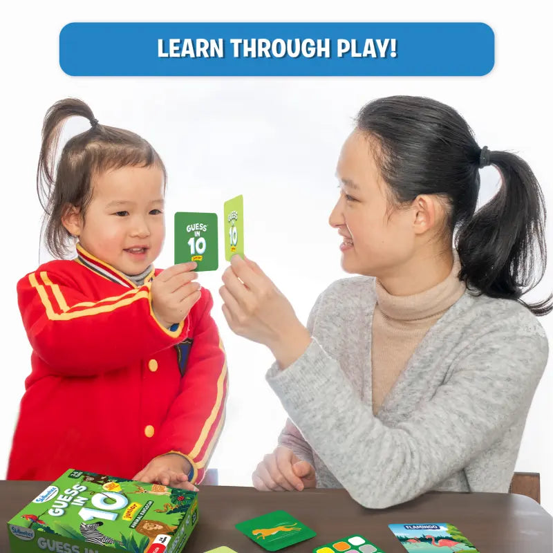 Guess in 10 game from Animal Kingdom product showcasing a fun number guessing activity