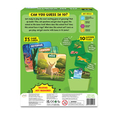 Guess in 10 Junior Animal Kingdom board game for ages 3-6 featuring fun animal trivia