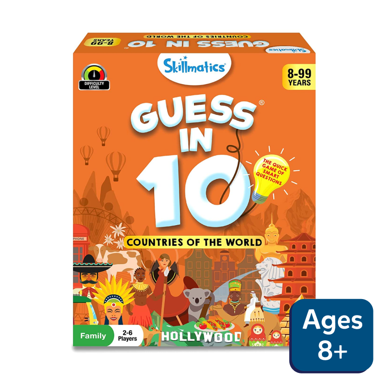 Guess in 10 countries of the world game displayed on Countries Of The World product