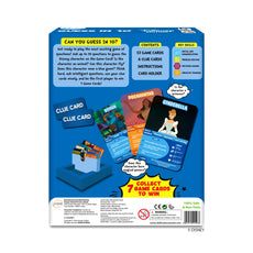 Disney Guess in 10 game showing trivia card from Guess in 10 Disney trivia game for ages 6+