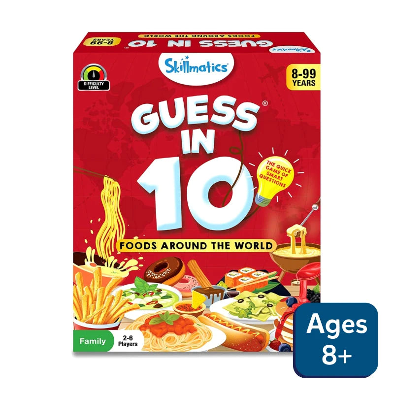 Guess in 10 Foods Around the World board game from Foods Around The World product