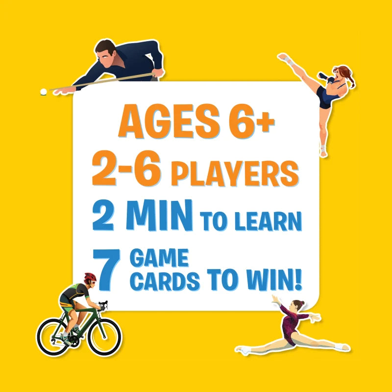 Game box for World Of Sports showing age and player information