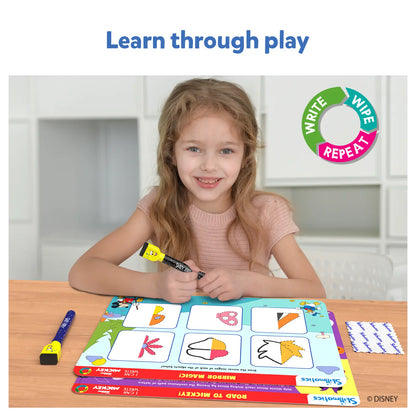 I Can Write: Disney Junior Mickey Mouse | Reusable Activity Mats (ages 3-6)