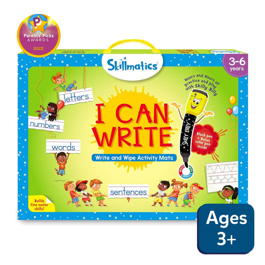 I Can Write | Reusable Activity Mats (ages 3-6)