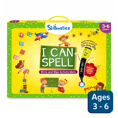 I Can Spell | Reusable Activity Mats (ages 3-6)