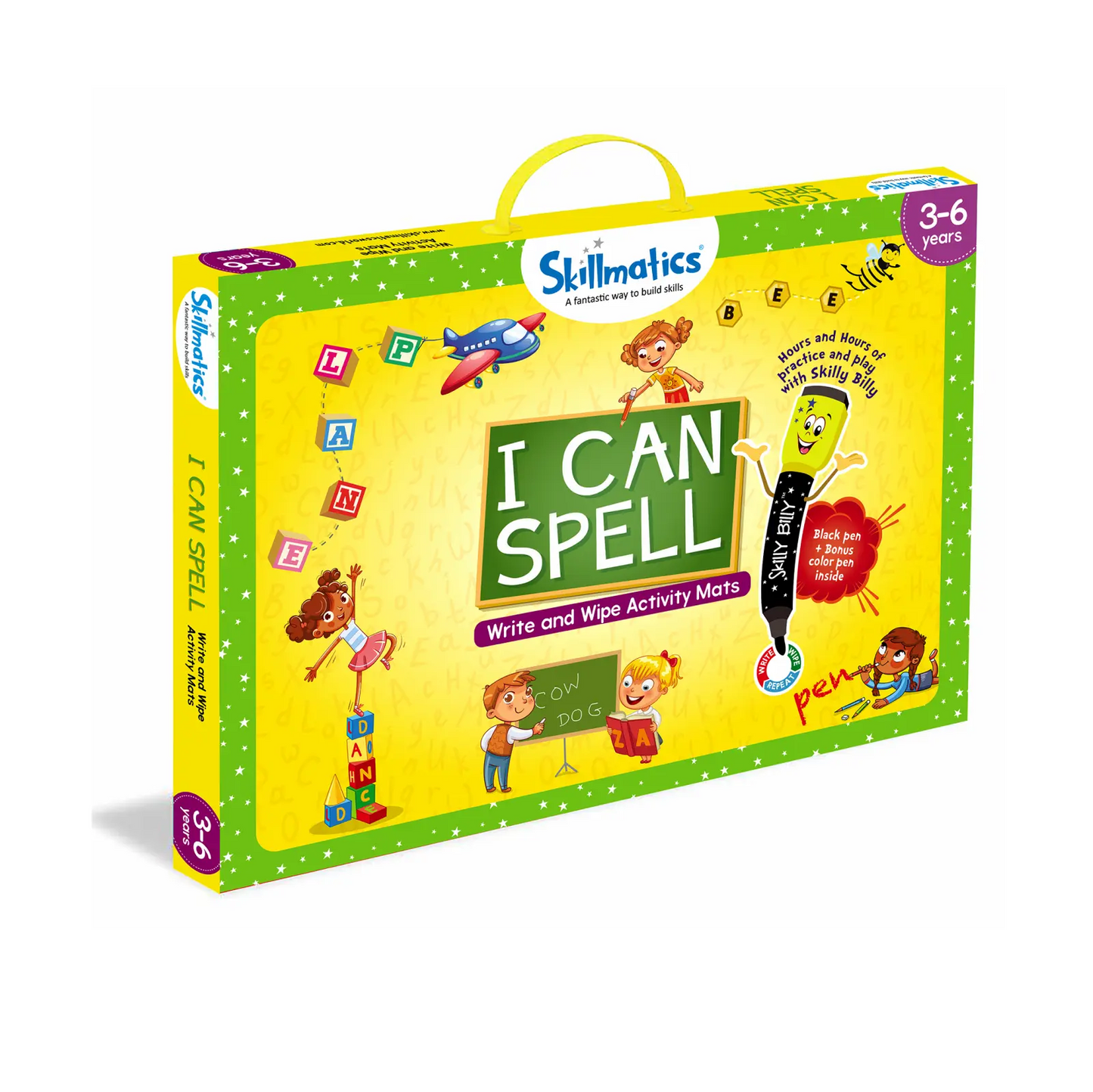 I Can Spell | Reusable Activity Mats (ages 3-6)