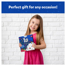 Foil Fun letter and number sticker kit for kids ages 5+ no mess art set