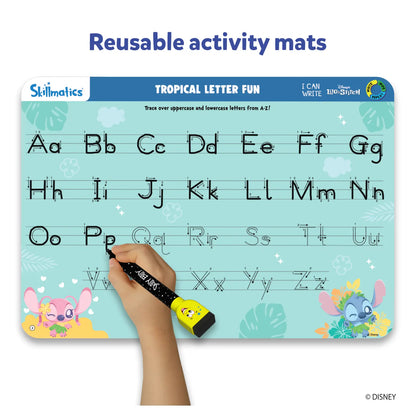 I Can Write Disney's Lilo & Stitch | Reusable Activity Mats (ages 3-6)