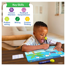 Educational activity mat featuring Disney’s Lilo & Stitch for ages 3-6