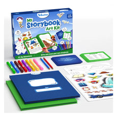 Storybook art kit for kids ages 5-10 featuring creative supplies for My Storybook Art Kit All My Adventures