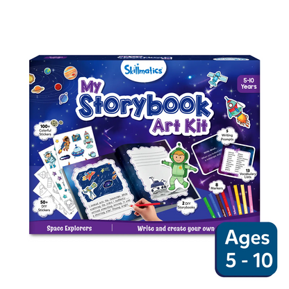 My Storybook Art Kit - Space Explorers (ages 5-10)