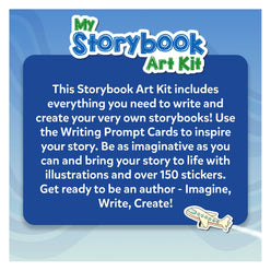 Storybook art kit advertisement for My Storybook Art Kit All My Adventures for ages 5-10