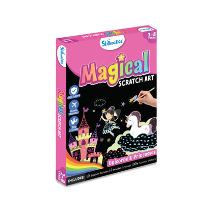 Magical Scratch Art | Unicorns & Princesses (ages 3-8)