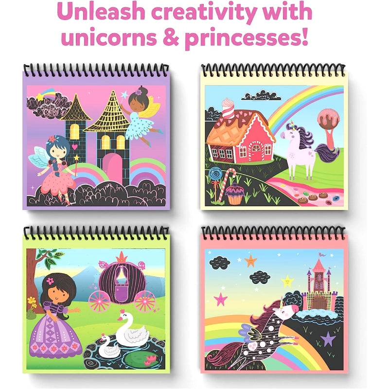 Magical Scratch Art | Unicorns & Princesses (ages 3-8)