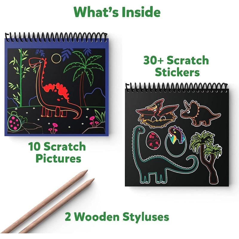 Magical Scratch Art | World of Dinosaurs (ages 3-8)