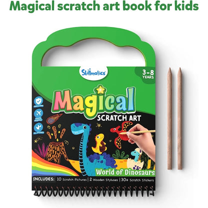 Magical Scratch Art | World of Dinosaurs (ages 3-8)