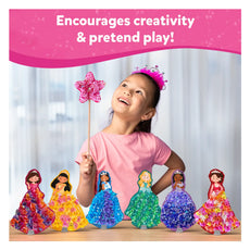 Princess craft set from Poke-in Art: Magical Princesses for mess-free kids crafting