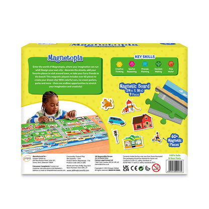 Magnetopia: Design Your City | Interactive Magnetic Pretend Play Set (ages 3-7)