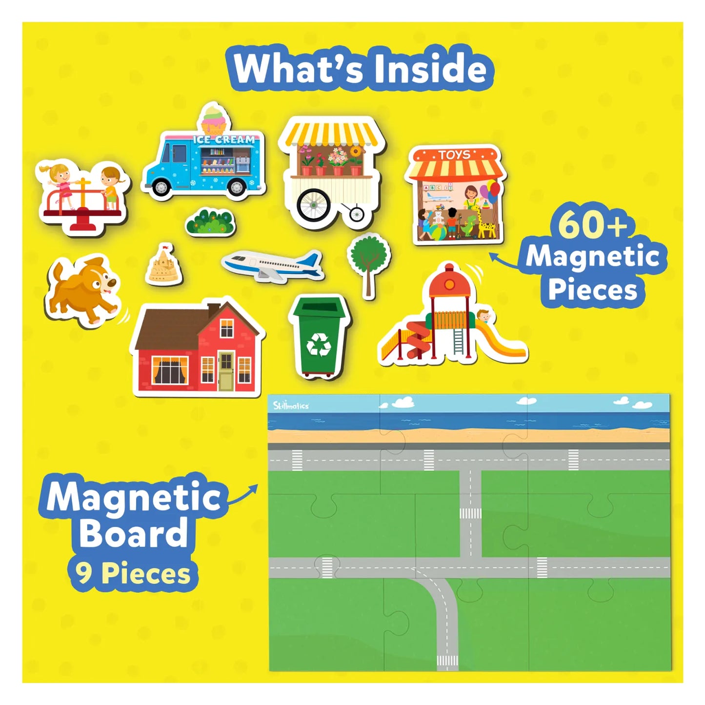 Magnetopia: Design Your City | Interactive Magnetic Pretend Play Set (ages 3-7)