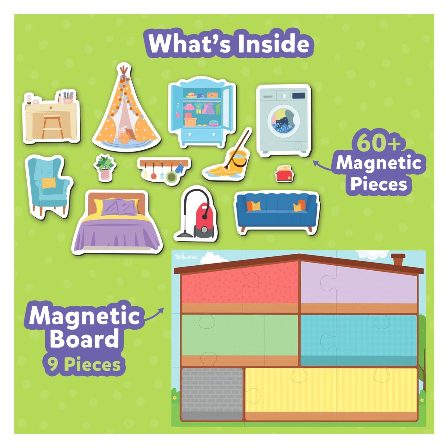 Magnetopia: Design Your House | Interactive Magnetic Pretend Play Set (ages 3-7)