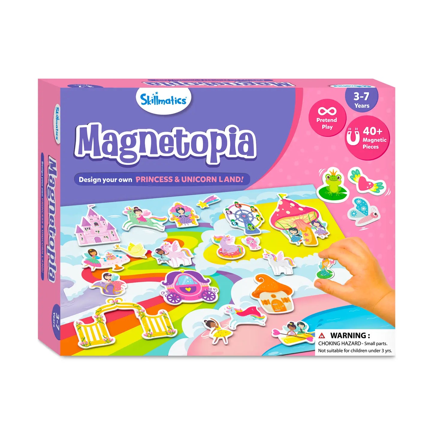 Magnetopia: Design Your Princess & Unicorn Land | Interactive Magnetic Pretend Play Set (ages 3-7)