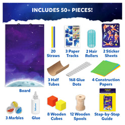Marble Run Construction Kit for DIY Creative Building and STEM Learning for Ages 8-13