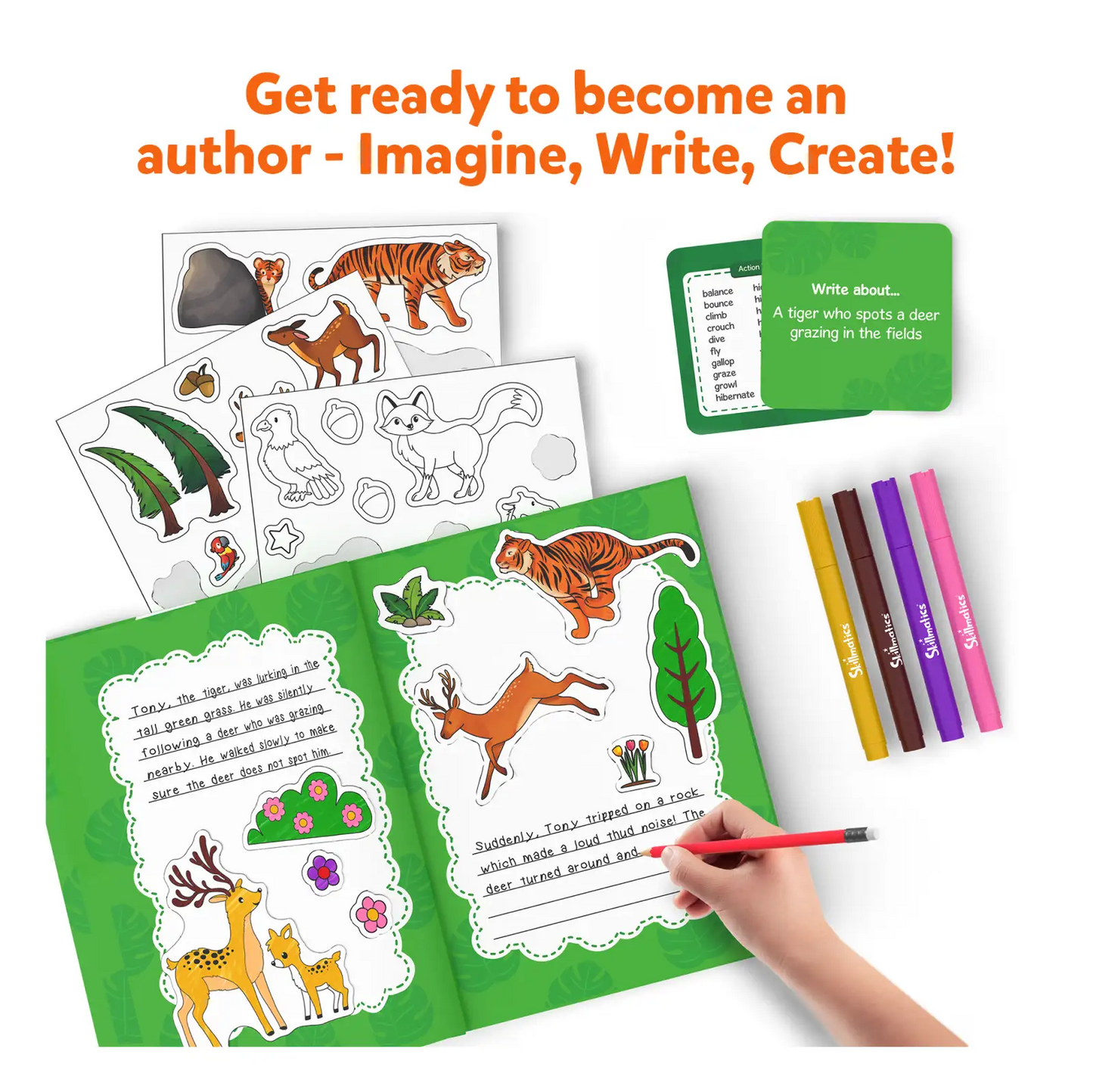 My Storybook Art Kit - Animal Adventures (ages 5-10)