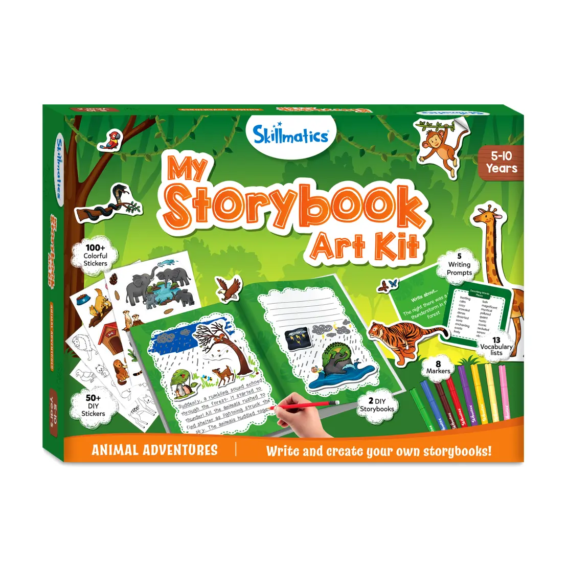 My Storybook Art Kit - Animal Adventures (ages 5-10)