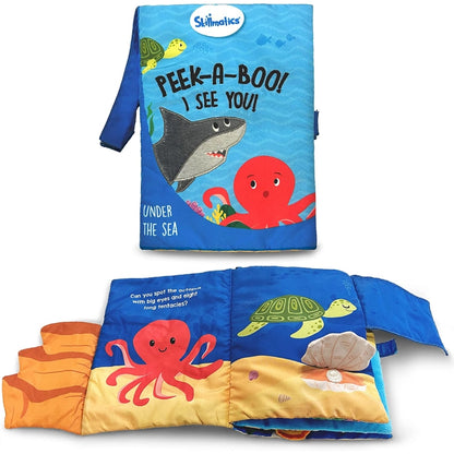 Peek-A-Boo : Underwater Animals | Interactive Cloth Book (6 months+)