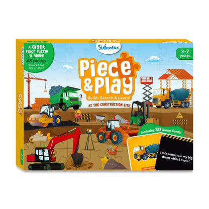 Piece & Play Construction Site | Jigsaw Puzzle (ages 3-7)