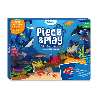 Piece & Play Underwater Animals | Jigsaw Puzzle (ages 3-7)