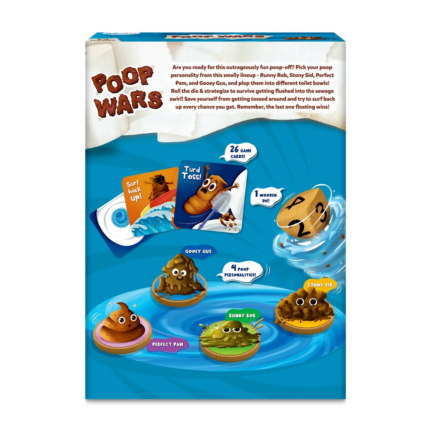 Poop Wars Card Game