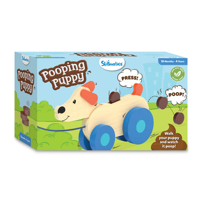 Pooping Puppy | Pull-along Toddler Toy (18 months+)