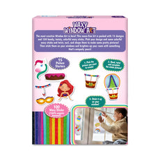 Waxy Window Art Kit for creating colorful Pretty Pictures DIY craft projects