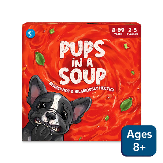 Pups in a Soup | Hilarious Fast Paced Card Game (ages 8+)