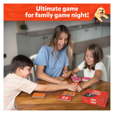 Pups in a Soup card game being played, showcasing fun and fast-paced gameplay