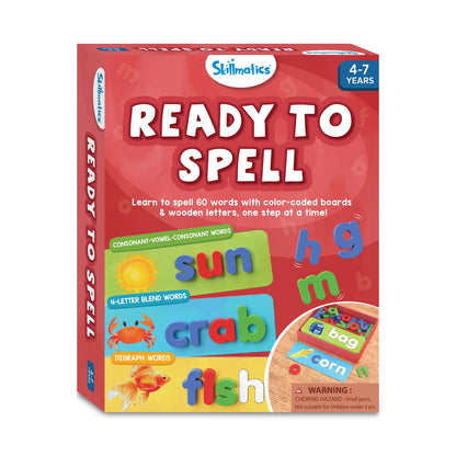 Ready To Spell | Spelling game | Wooden boards (ages 4-7)