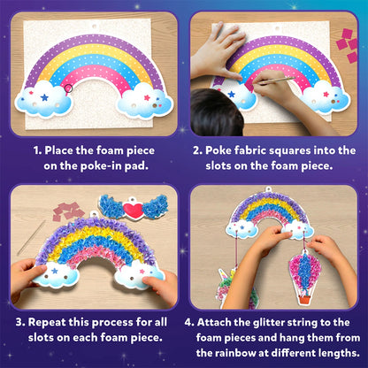 Poke-in Art: Magical Unicorn Dream Decor | Mess-Free Art for Kids (ages 4-9)