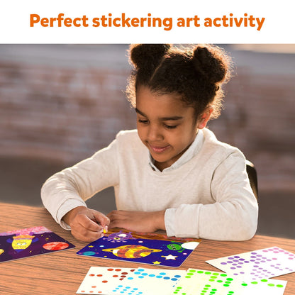 Skillmatics Dot It Sticker Art - Space, Mess-Free Fun for Kids