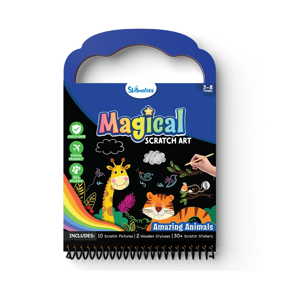 Magical Scratch Art | Amazing Animals (ages 3-8)
