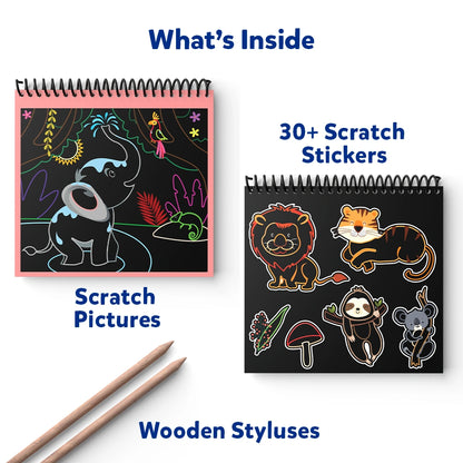 Magical Scratch Art | Amazing Animals (ages 3-8)