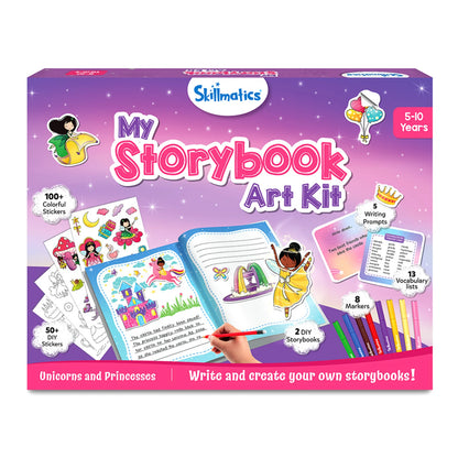 My Storybook Art Kit - Unicorns & Princesses (ages 5-10)