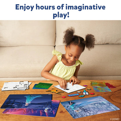 Skillmatics Foil Fun Art Kit for Kids, Disney Frozen, No Mess DIY Creative Activity Set