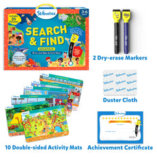 Search and Find activity set for children from the Search and Find Megapack Reusable Activity Mats
