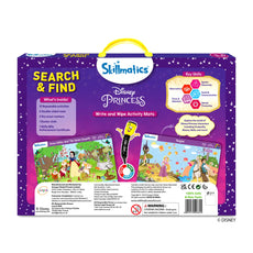 Disney Princess activity mats for kids ages 3-6 from Search & Find series