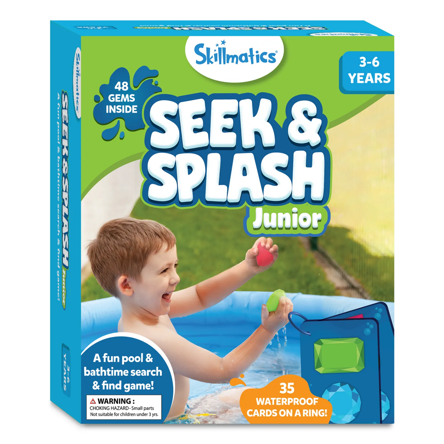 Seek & Splash Junior  | Underwater Search and Find Game (ages 3+)