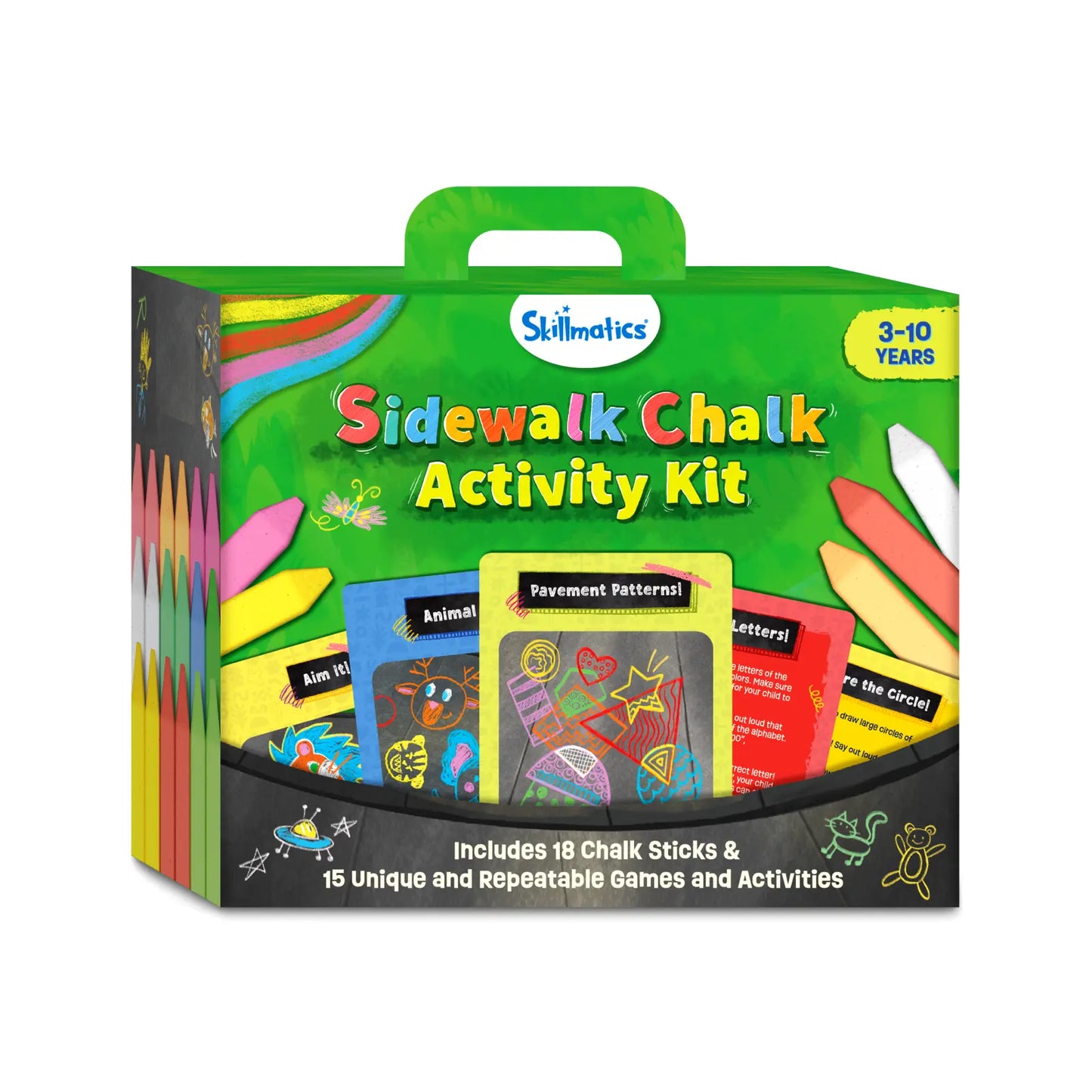 Sidewalk Chalk Activity Kit (ages 3-10)