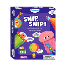 Skillmatics Snip Snip scissor skills activity box for ages 3-7 art and craft fun